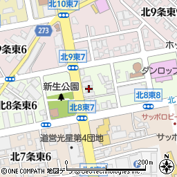 札幌耐火工業所周辺の地図