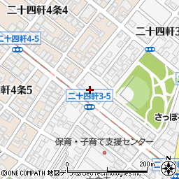 株式会社エフリード　札幌・本店周辺の地図