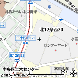 札幌青果物精算株式会社周辺の地図