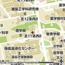 中央食堂周辺の地図