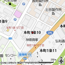 小林産業株式会社　札幌支店周辺の地図