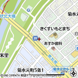 株式会社五洋物産　札幌工場周辺の地図