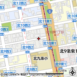 〒001-0010 北海道札幌市北区北十条西１丁目の地図