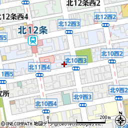 みたか札幌北１１西３駐車場周辺の地図