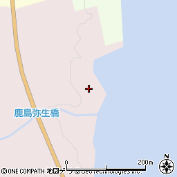 北海道夕張市鹿島千年町周辺の地図