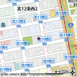リパーク札幌北１１西２駐車場周辺の地図