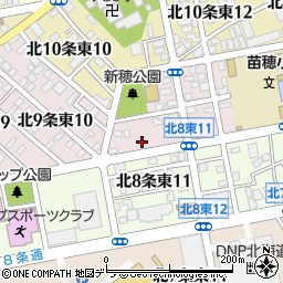 北海道札幌市東区北９条東11丁目1-39周辺の地図
