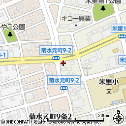 クマリフト株式会社　札幌営業所周辺の地図