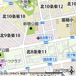 北海道札幌市東区北９条東11丁目1-31周辺の地図