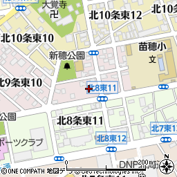 北海道札幌市東区北９条東11丁目1-30周辺の地図
