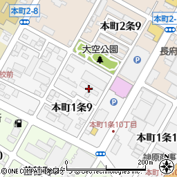 ハーモパレス札幌周辺の地図