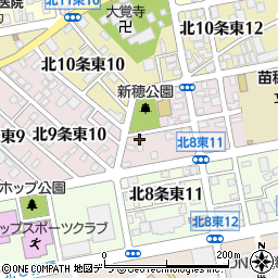 北海道札幌市東区北９条東11丁目1-10周辺の地図