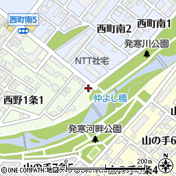 田村犬猫病院周辺の地図