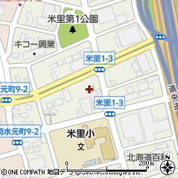 セブンイレブン札幌インター店周辺の地図