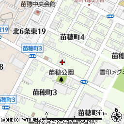 北海道札幌市東区苗穂町4丁目1周辺の地図