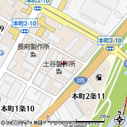 ホンダカーズ札幌中央ホンダボディサービス札幌周辺の地図
