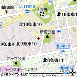 北海道電子機器周辺の地図