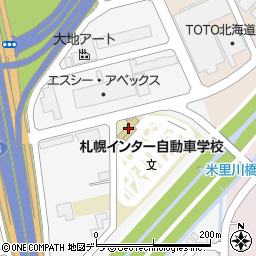 札幌インター自動車学校周辺の地図