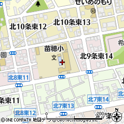 北海道札幌市東区北９条東13丁目周辺の地図