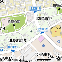 札幌システム周辺の地図