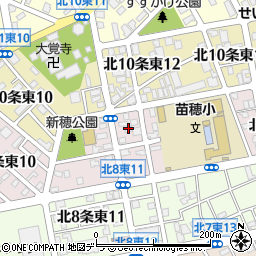 北海道札幌市東区北９条東12丁目2周辺の地図