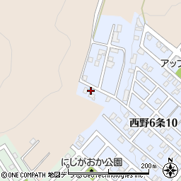 セリナ 札幌 西区周辺の地図
