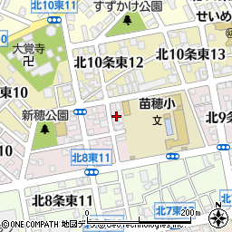 北海道札幌市東区北９条東12丁目3周辺の地図