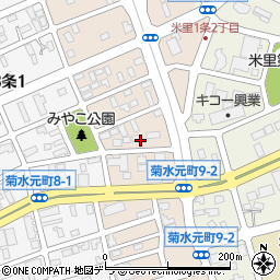 北海道札幌市白石区菊水元町９条周辺の地図