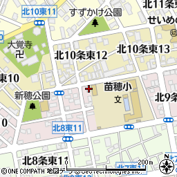 北海道札幌市東区北９条東12丁目3-11周辺の地図