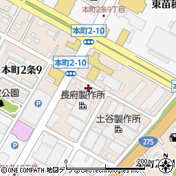 サンポット株式会社　札幌支店周辺の地図
