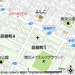 北海道札幌市東区苗穂町5丁目3周辺の地図