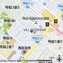丸福塗料株式会社周辺の地図