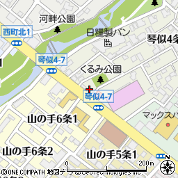ハイモ株式会社　札幌営業所周辺の地図