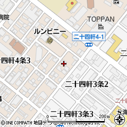 からだ元気治療院・札幌西店周辺の地図