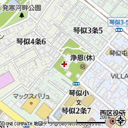 [葬儀場]浄恩寺周辺の地図