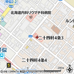 社会医療法人孝仁会 札幌第一病院周辺の地図