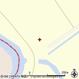 北海道空知郡南幌町南７線西779周辺の地図