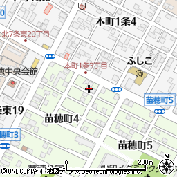 北海道札幌市東区苗穂町4丁目5-15周辺の地図