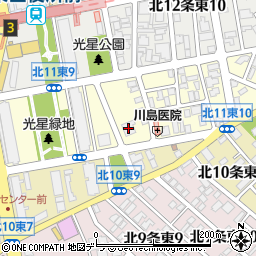 元村変電所周辺の地図
