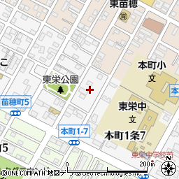 北海道札幌市東区本町１条6丁目6周辺の地図