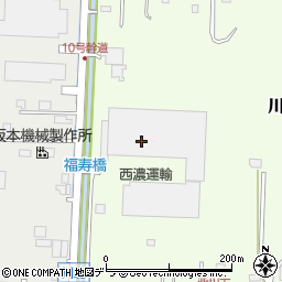 北海道西濃運輸株式会社　札幌支店集荷専用豊平・清田周辺の地図