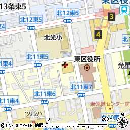 学校法人吉田学園北海道スポーツ専門学校スポーツプラザｉＢ周辺の地図