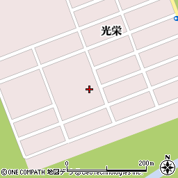 光栄地区コミュニティセンター周辺の地図