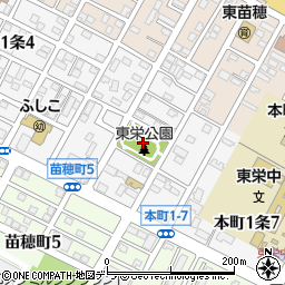 北海道札幌市東区本町１条6丁目2周辺の地図