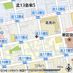 読売新聞販売店　東区ＹＣ札幌創成東周辺の地図