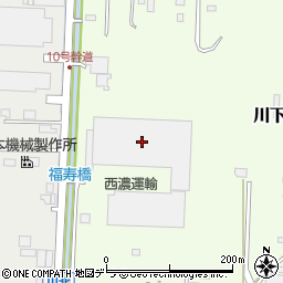 北海道西濃運輸株式会社　札幌支店周辺の地図