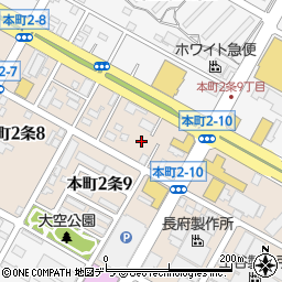 北海道札幌市東区本町２条9丁目4-37周辺の地図
