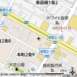 北海道札幌市東区本町２条9丁目4-25周辺の地図