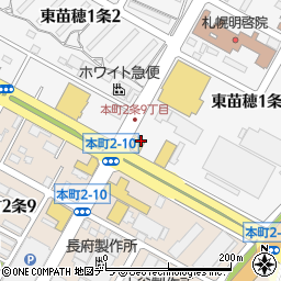 焼肉きんぐ 東苗穂店周辺の地図