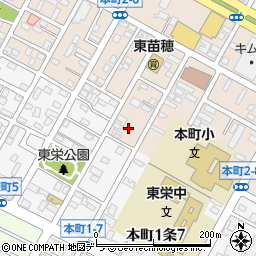 北海道札幌市東区本町２条6丁目5周辺の地図
